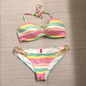 Victoria’s Secret Strappy Back Bandeau Bikini